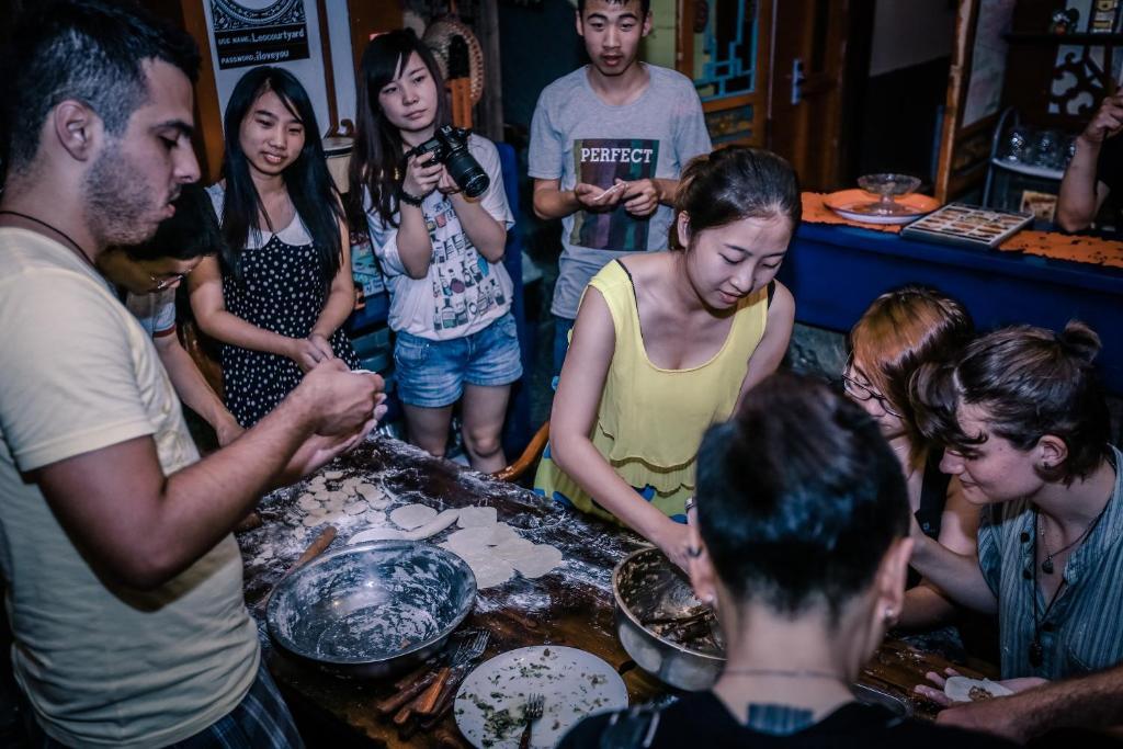 Beijing Leo Courtyard Pansiyon Dış mekan fotoğraf