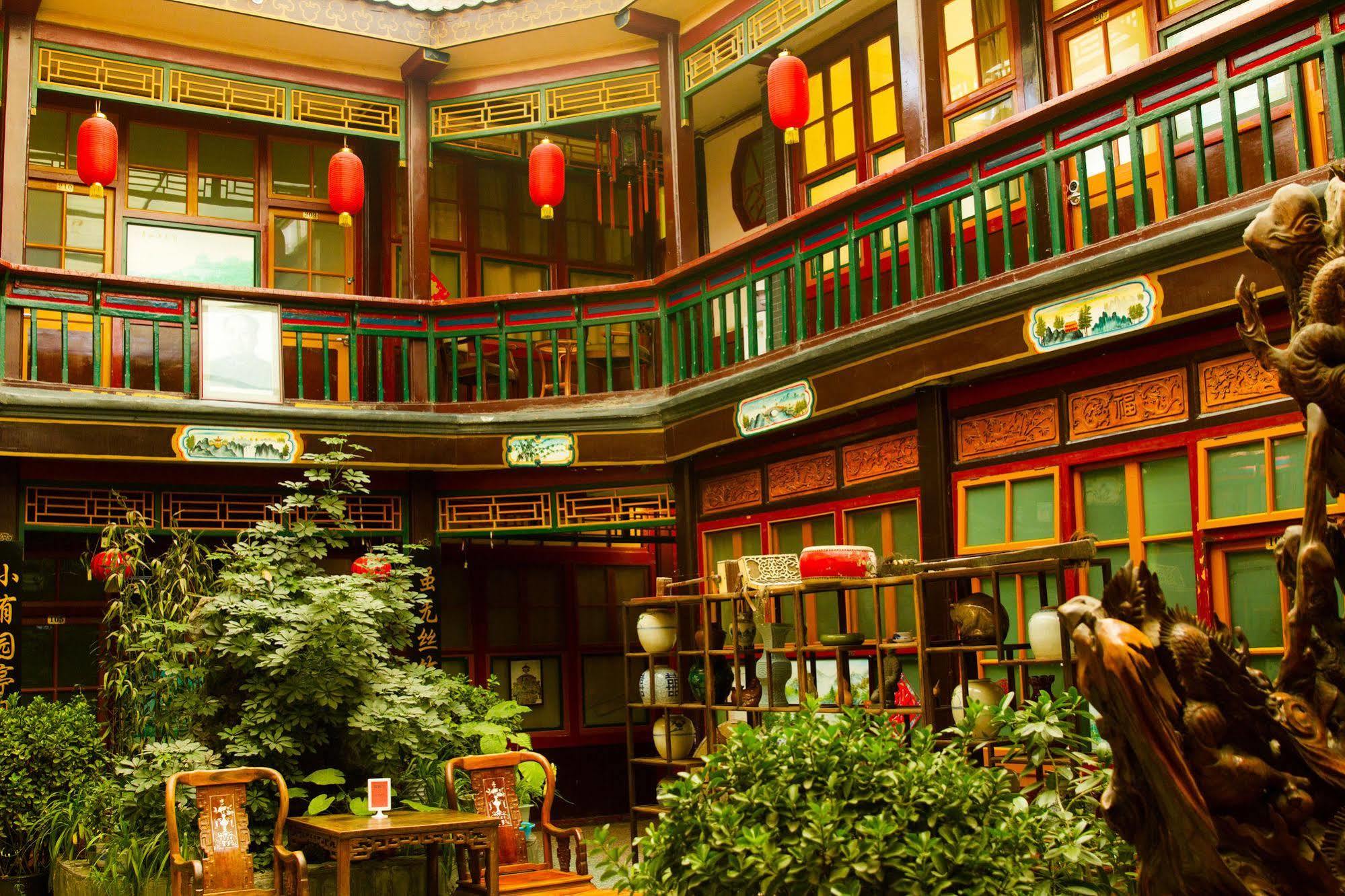 Beijing Leo Courtyard Pansiyon Dış mekan fotoğraf